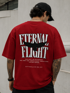ETERNAL FLIGHT Unisex Terry Oversized Tee