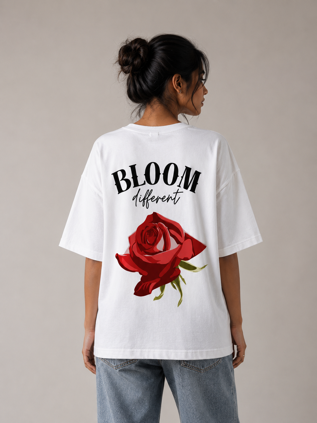 BLOOM Unisex Terry Oversized Tee