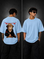Samurai cat Unisex Oversized Classic T-Shirt