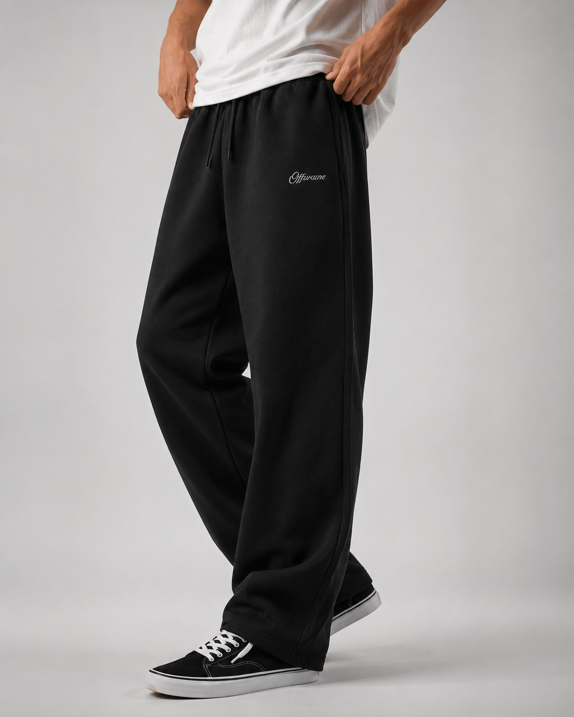 Black Unisex Sweatpants