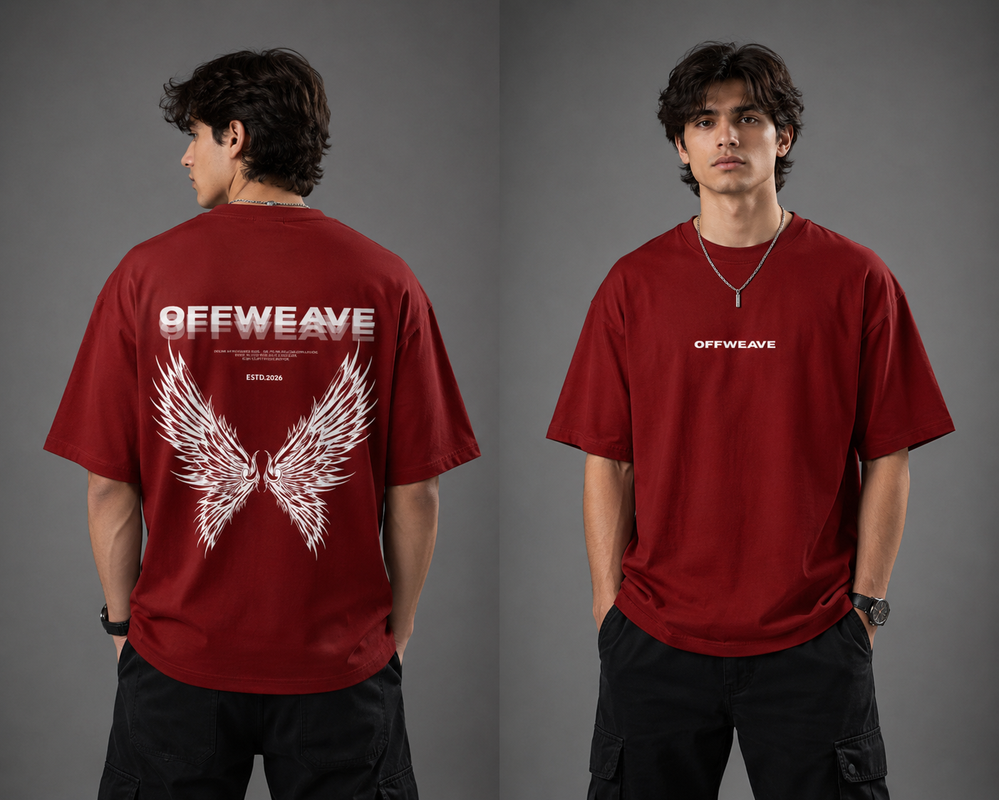 Wings Unisex Oversized Classic T-Shirt