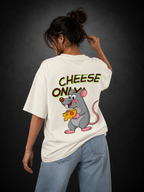Cheese only unisex Oversized Classic T-Shirt