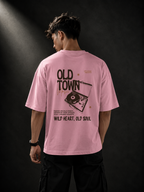 OLD TOWN Unisex Terry Oversized Tee