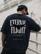 ETERNAL FLIGHT Unisex Terry Oversized Tee