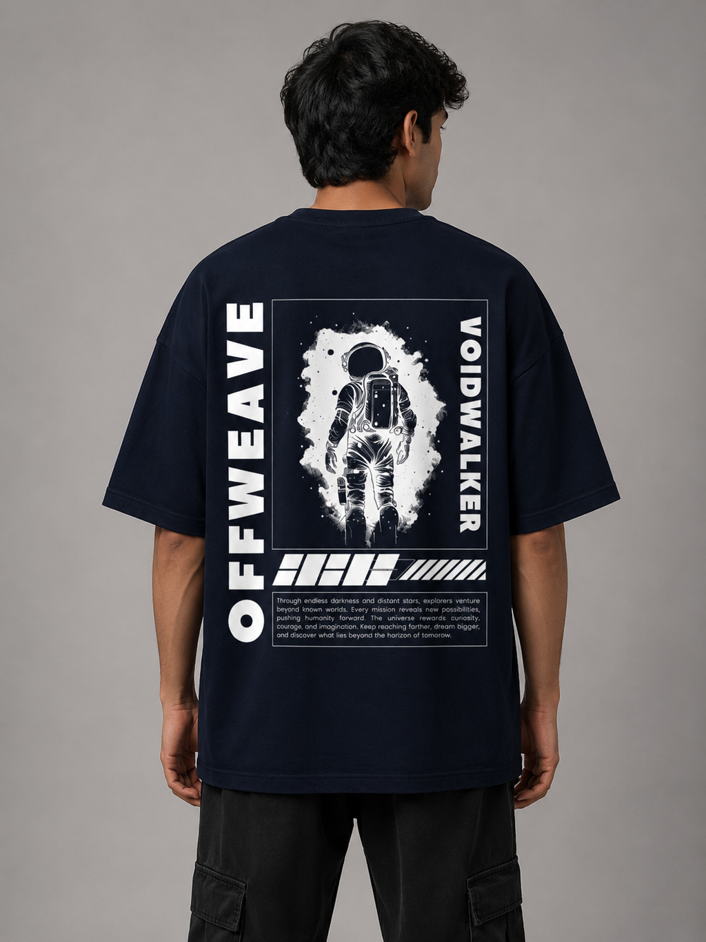 Astronaut Unisex Terry Oversized Tee