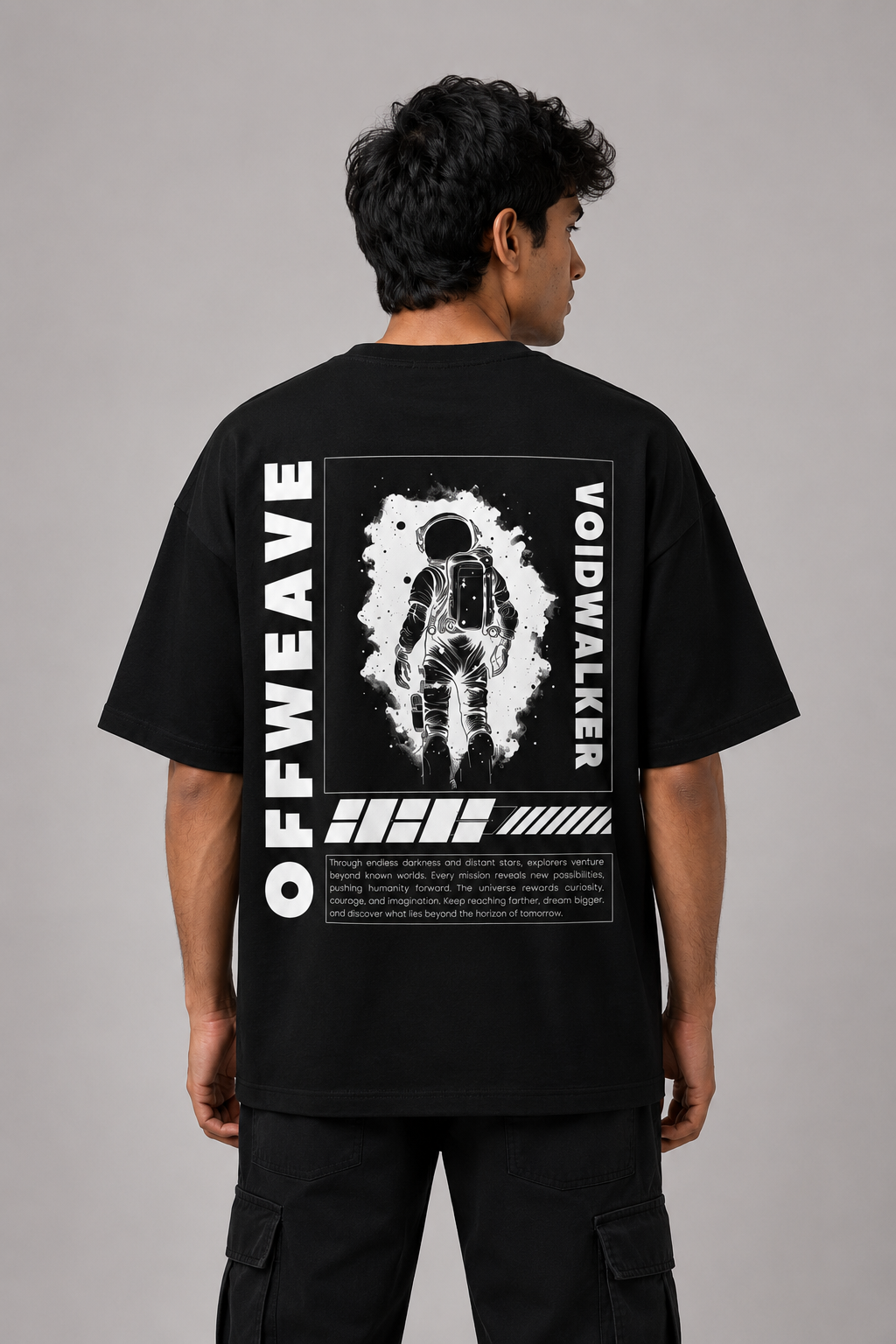 Astronaut Unisex Terry Oversized Tee