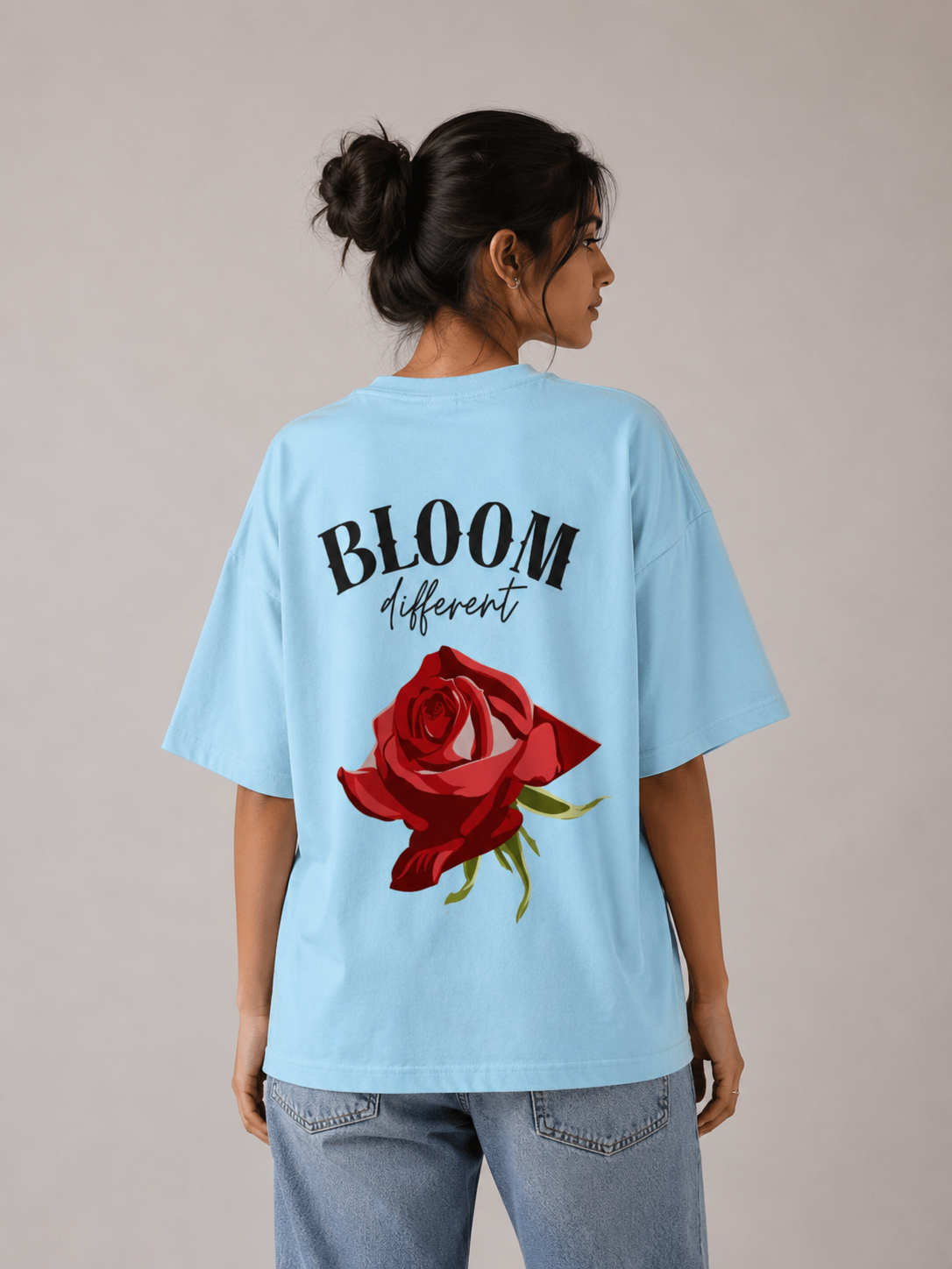 BLOOM Unisex Terry Oversized Tee