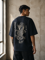 DRAGON Unisex Terry Oversized Tee