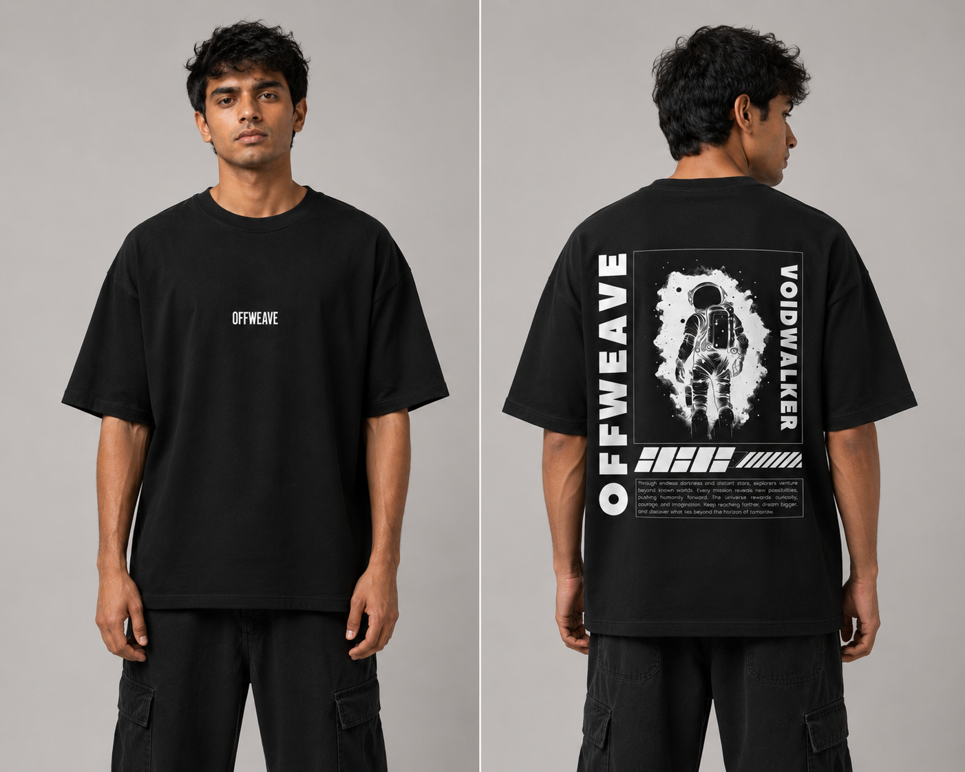 Astronaut Unisex Terry Oversized Tee