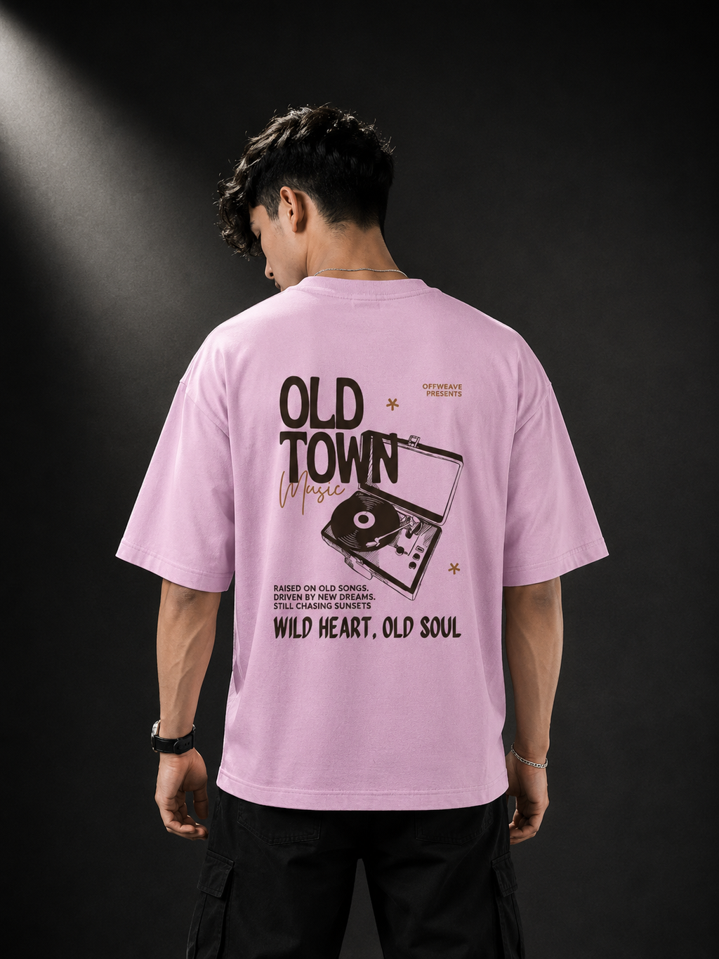 Old town Unisex Oversized Classic T-Shirt