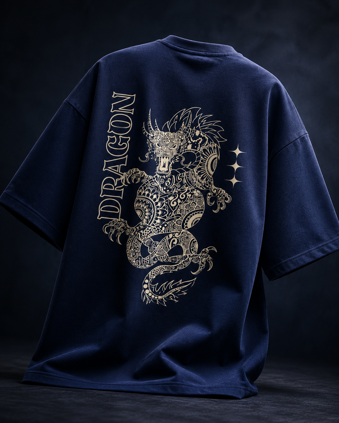 DRAGON Unisex Terry Oversized Tee