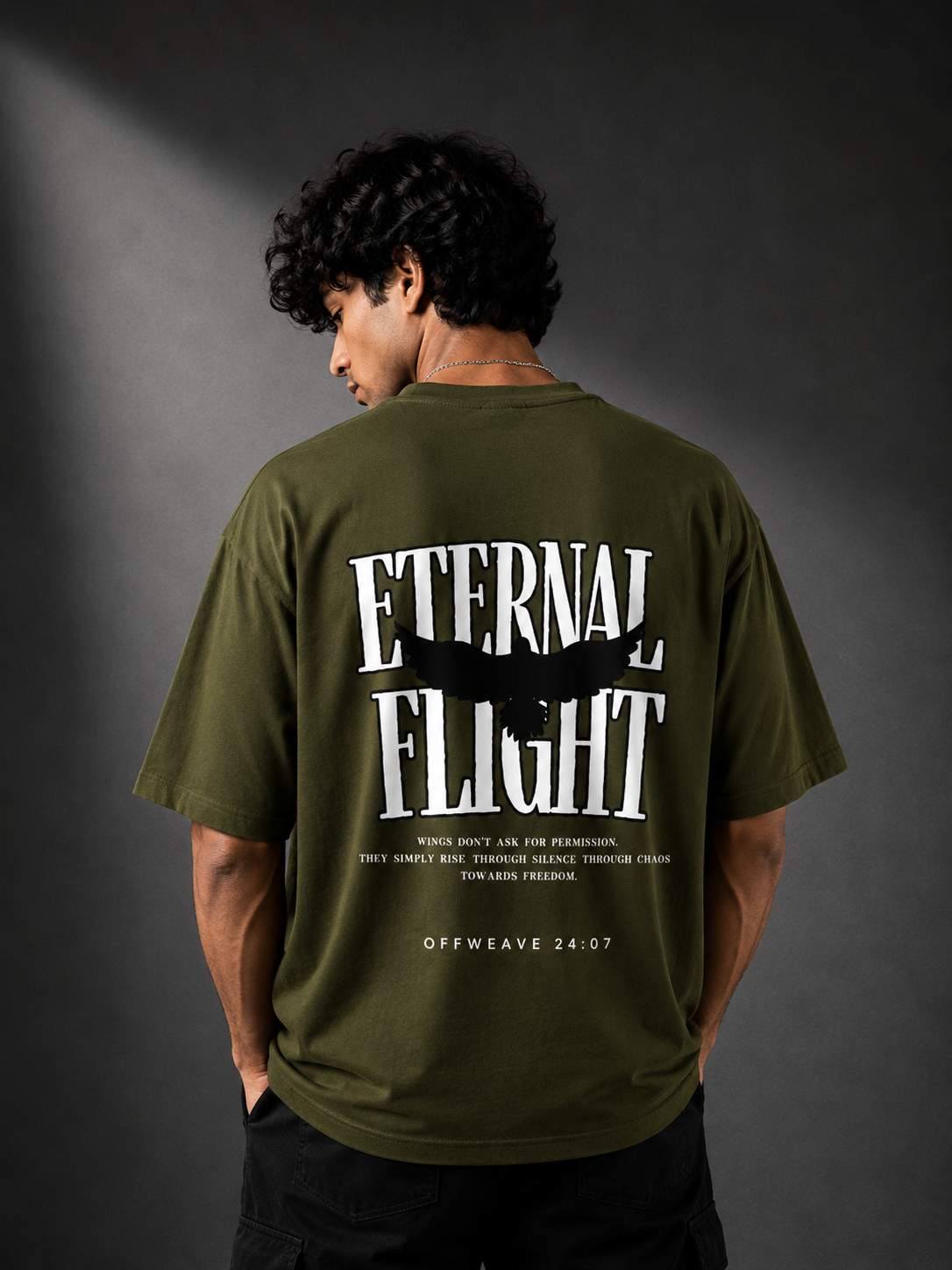 Eternal Flight Unisex Oversized Classic T-Shirt