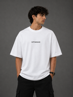 LIFE AT WORK Unisex Terry Oversized Tee