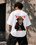 Samurai cat Unisex Oversized Classic T-Shirt